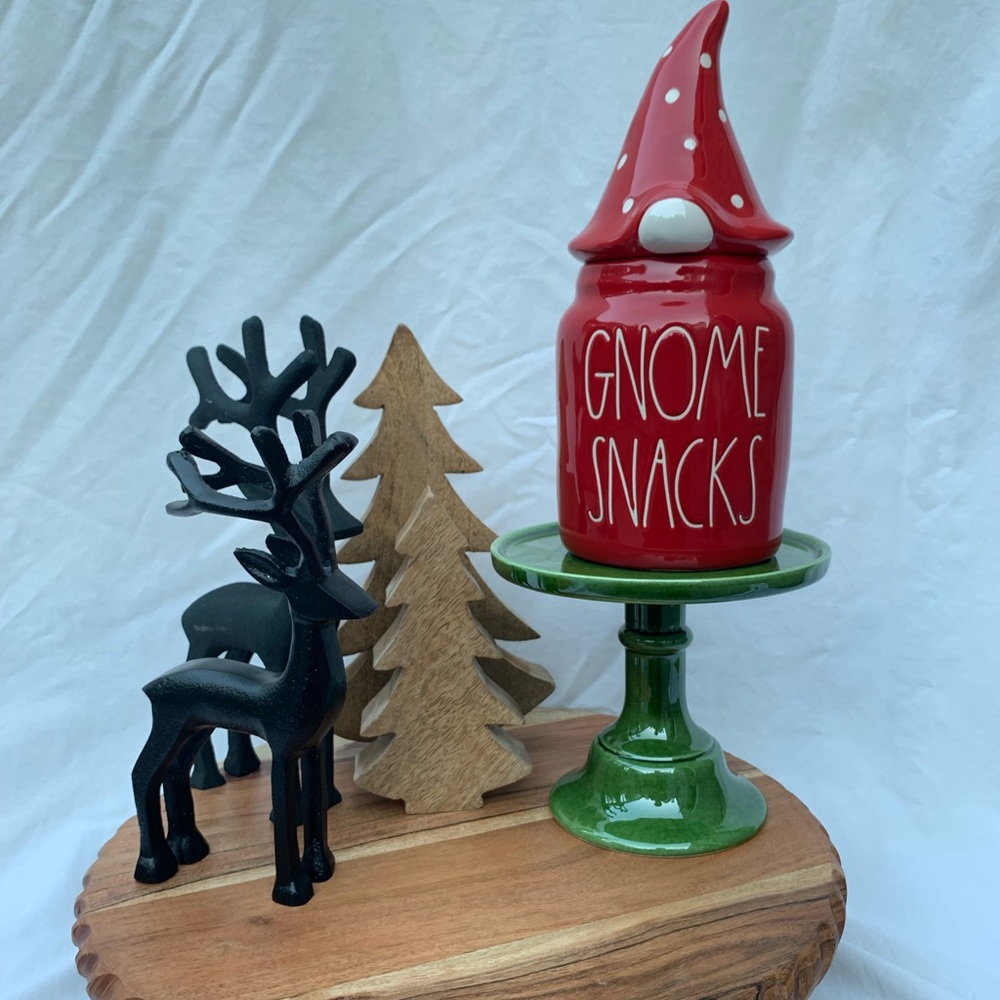 Rae Dunn gnome snacks canister